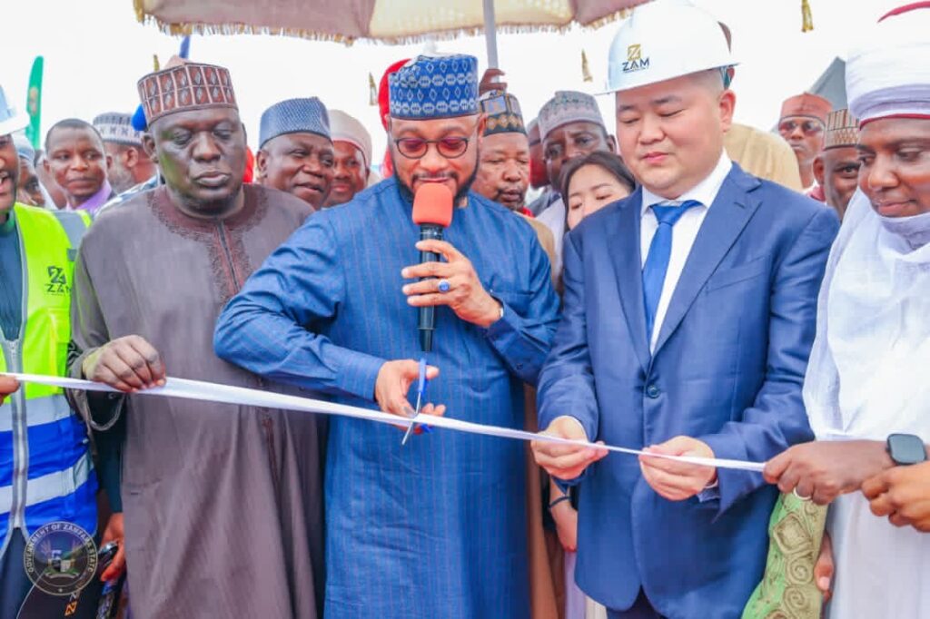 Governor Lawal commissions 0m Zamfara Lithium Mining Plant Governor Lawal commissions 0m Zamfara Lithium Mining Plant