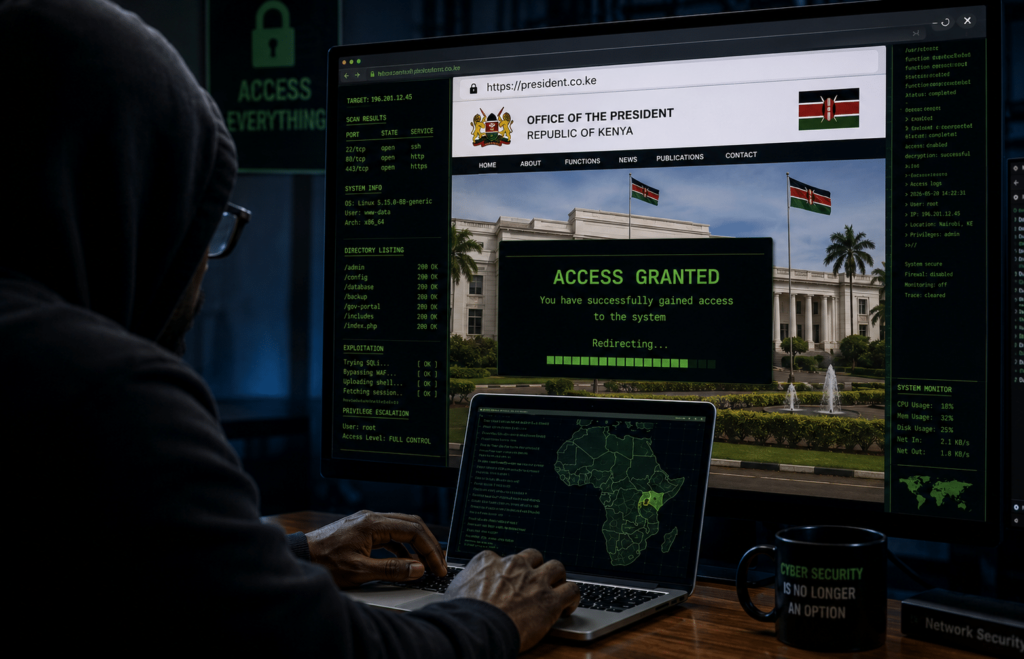 Hackers take over Kenya’s president’s website, demand 5 Bitcoins ransom Hackers take over Kenya’s president’s website, demand 5 Bitcoins ransom