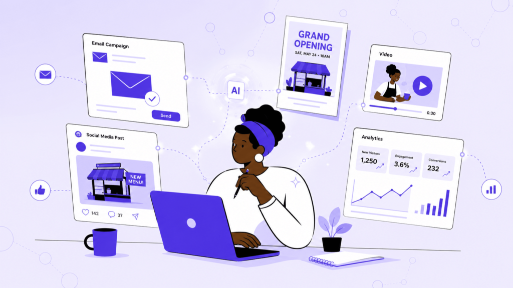 How small businesses are using AI to run their entire marketing operation How small businesses are using AI to run their entire marketing operation