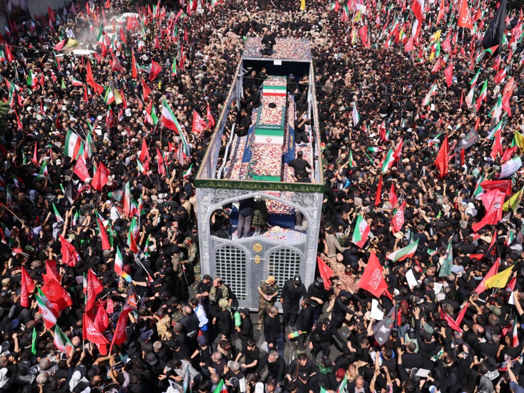 Huge crowd joins funeral procession for Iran’s Supreme Leader Khamenei | US-Israel war on Iran News