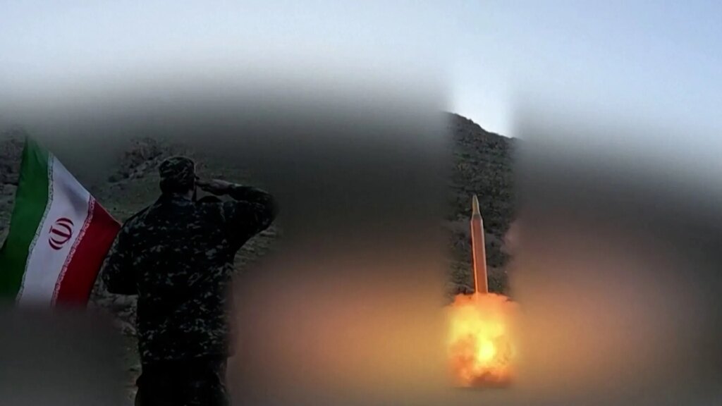 IRGC releases video of retaliatory missile strikes | Islamic Revolutionary Guard Corps