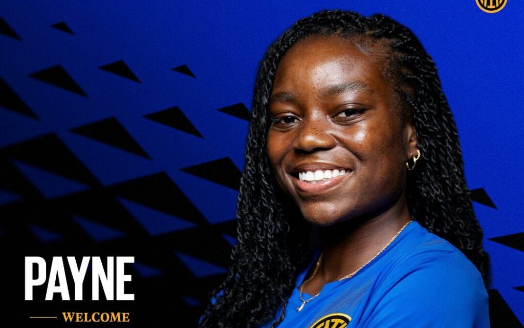 Inter Milan move thrills Super Falcons star Toni Payne Inter Milan move thrills Super Falcons star Toni Payne