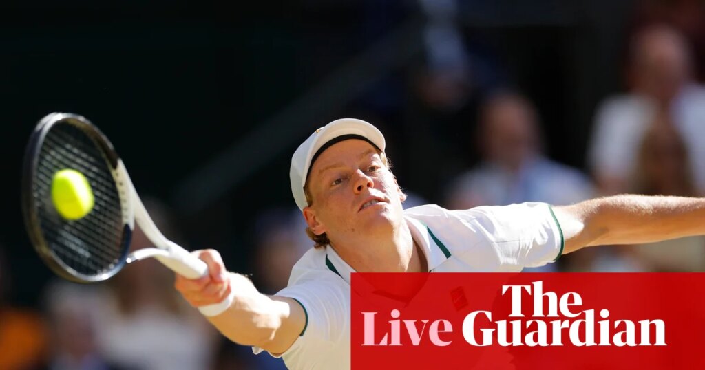 Jannik Sinner v Alexander Zverev: Wimbledon men’s singles final – live | Wimbledon 2026 Jannik Sinner v Alexander Zverev: Wimbledon men’s singles final – live | Wimbledon 2026