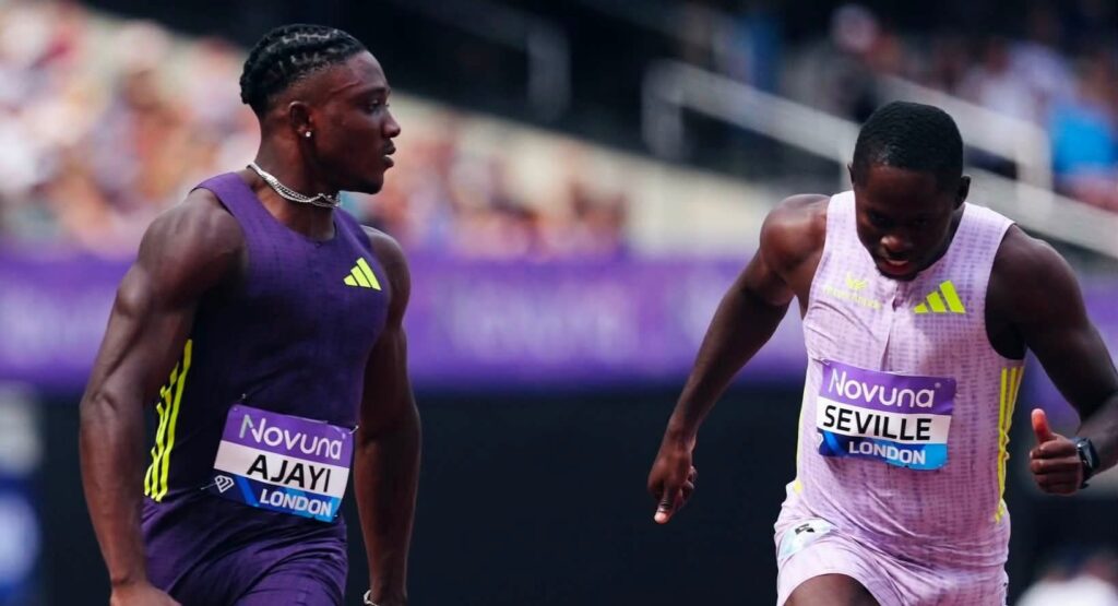 Kayinsola Ajayi equals national record again in London Kayinsola Ajayi equals national record again in London