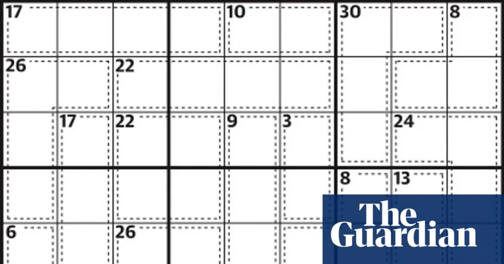 Killer sudoku 1,031 | Life and style