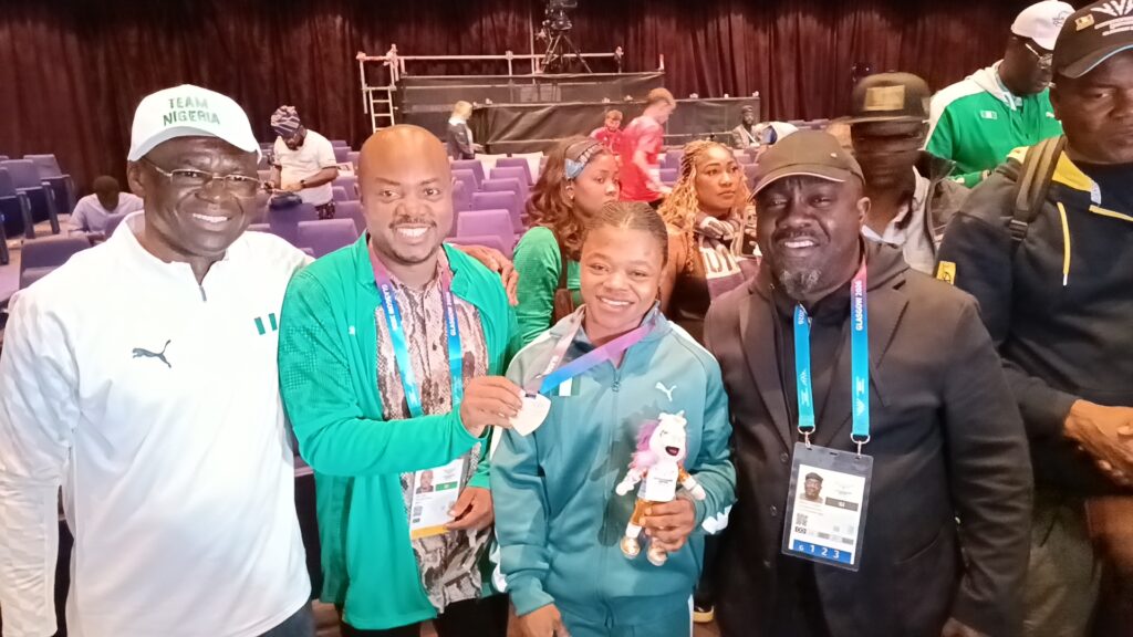 Lawal powers Nigeria to sixth gold with record-breaking display