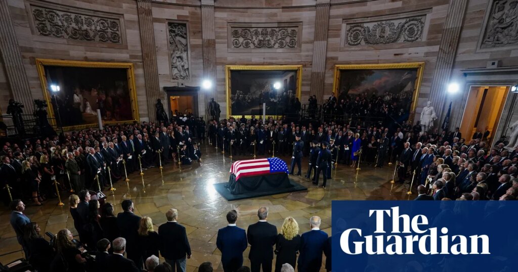 Lindsey Graham remembered as ‘true American original’ at Capitol memorial | US news