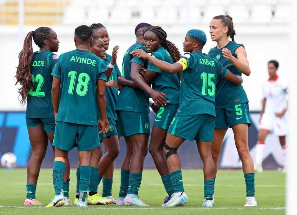 Madugu names Ajibade, Oshoala, Nnadozie in Falcons’ title defence squad Madugu names Ajibade, Oshoala, Nnadozie in Falcons’ title defence squad