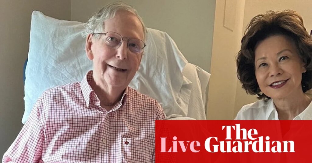 Mitch McConnell not medically cleared to resume Senate role as he rehabilitates from fall – live | Republicans