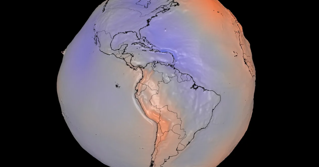 NASA’s New 3D Model Shows the Earth Is a Lumpy Mess NASA’s New 3D Model Shows the Earth Is a Lumpy Mess