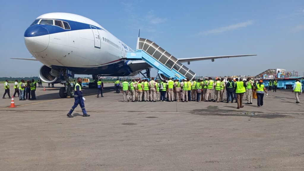 NEMA receives 1,516 Nigerians voluntarily repatriated from South Africa NEMA receives 1,516 Nigerians voluntarily repatriated from South Africa