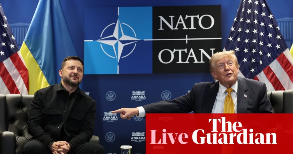 Nato summit: Trump says US could let Ukraine make Patriot missiles after meeting with Zelenskyy – Europe live | World news Nato summit: Trump says US could let Ukraine make Patriot missiles after meeting with Zelenskyy – Europe live | World news