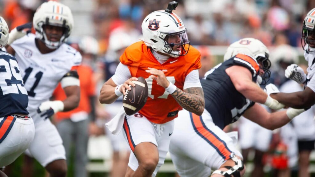 New Auburn coach Alex Golesh confident QB Byrum Brown will thrive in SEC after stellar career at South Florida New Auburn coach Alex Golesh confident QB Byrum Brown will thrive in SEC after stellar career at South Florida