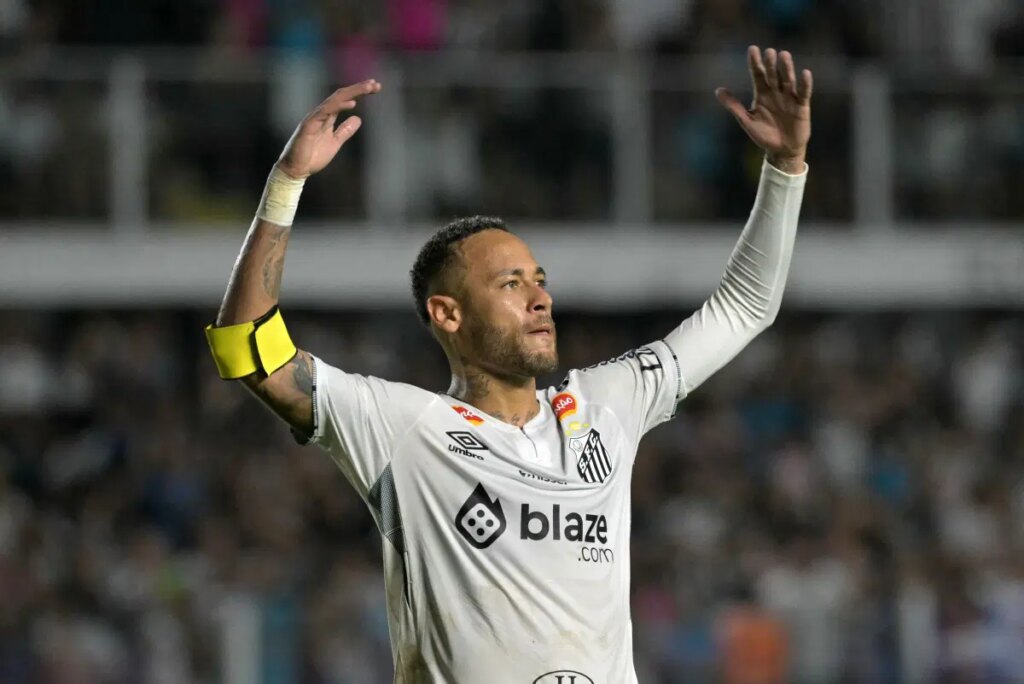 Neymar returns to Santos with questions hanging over his future
