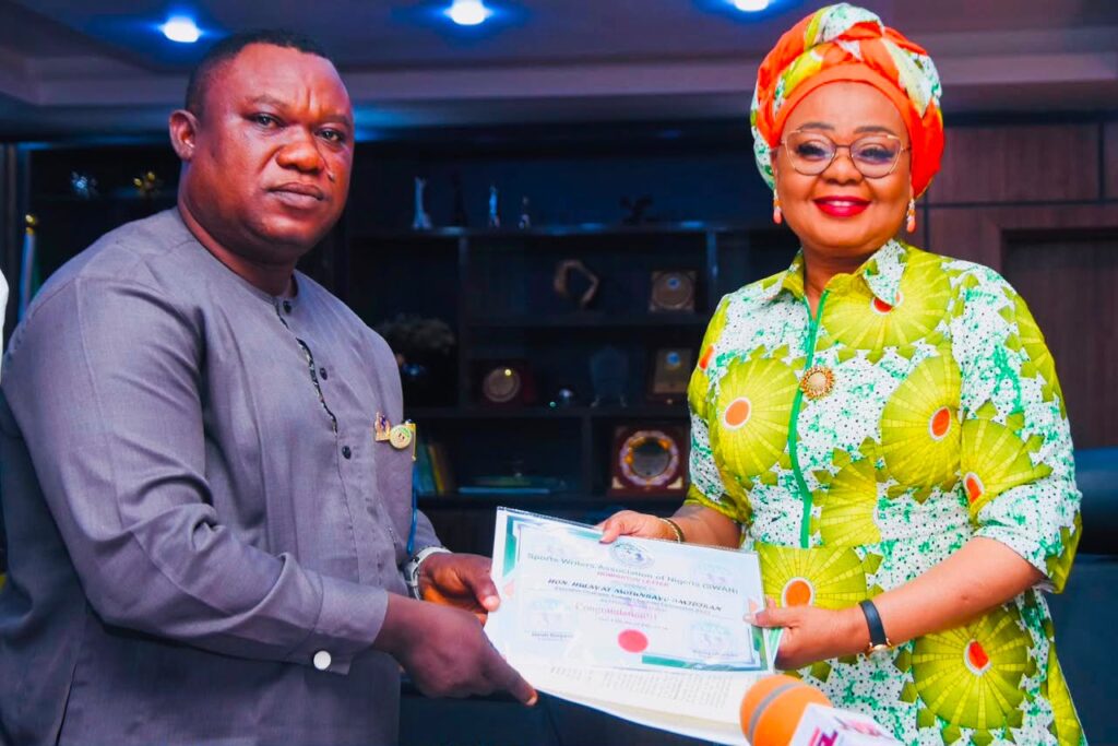Omidiran accepts historic SWAN role, says sports can drive Nigeria’s GDP Omidiran accepts historic SWAN role, says sports can drive Nigeria’s GDP