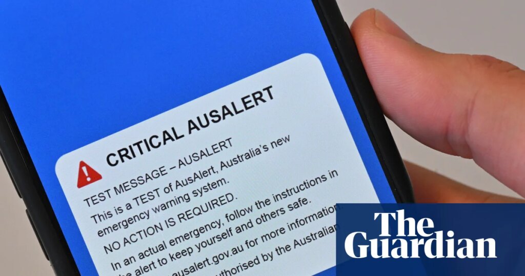 People with secret ‘safe phones’ advised to turn off devices during national test of AusAlert emergency warning | Australian politics