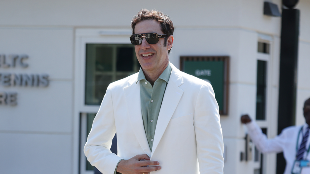 Sacha Baron Cohen’s Ali G Makes Surprise Appearance at Wimbledon Sacha Baron Cohen’s Ali G Makes Surprise Appearance at Wimbledon