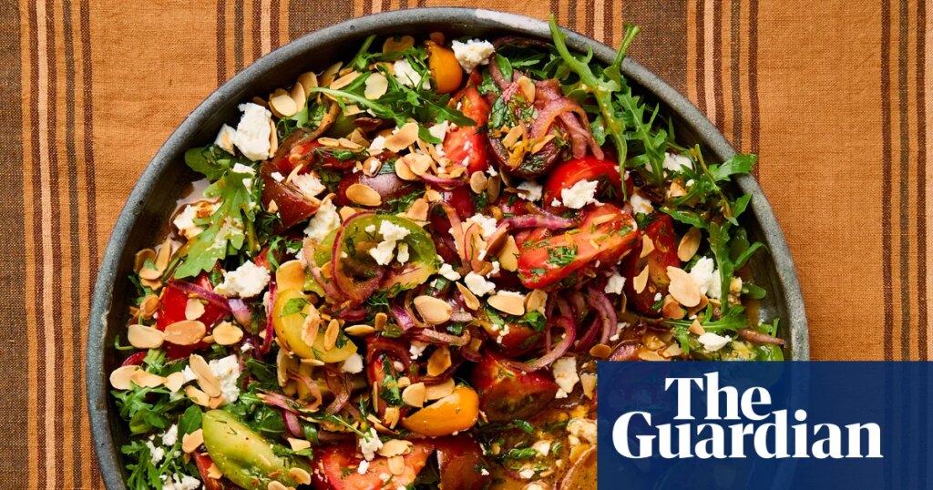 Smoky chipotle tomatoes and chargrilled courgettes: Thomasina Miers’ barbecued meze recipes | Food