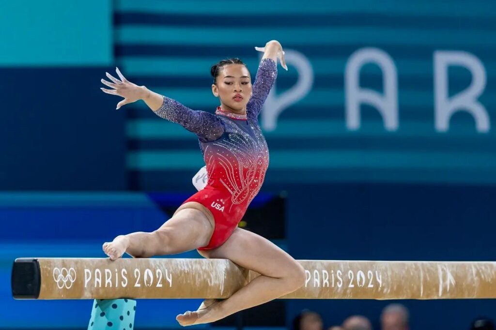 Suni Lee Trains Olympic Skill Just 8 Days Into LA 2028 Comeback
