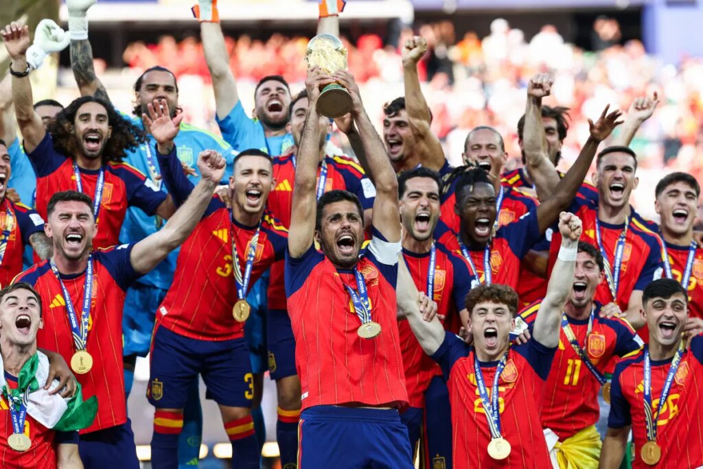 Superb Spain rule the world, overwhelm Argentina Superb Spain rule the world, overwhelm Argentina