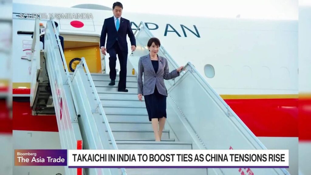 Takaichi to Boost India Ties as China Tensions Rise