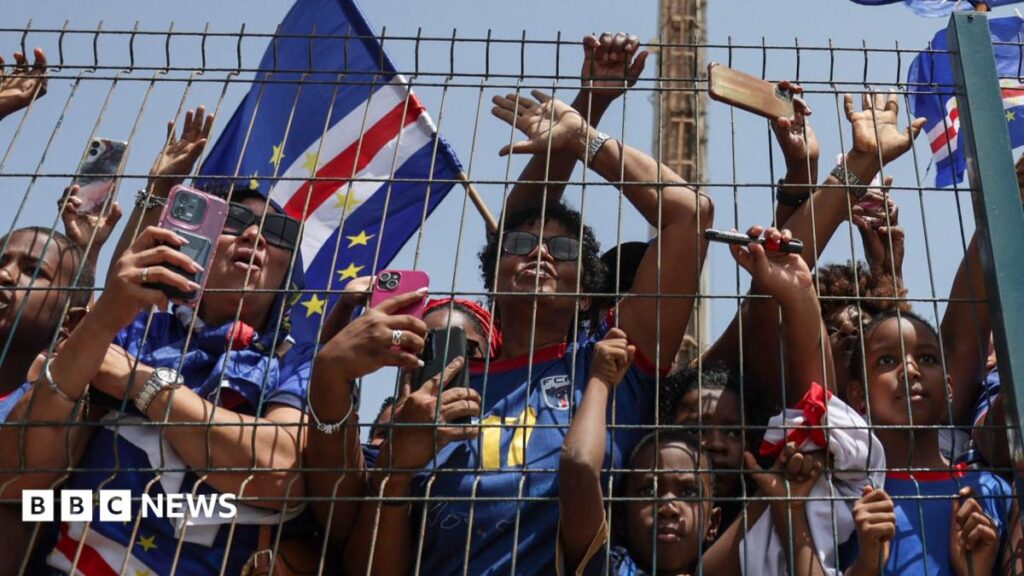 Thousand welcome home Cape Verde footballers after stunning World Cup run Thousand welcome home Cape Verde footballers after stunning World Cup run