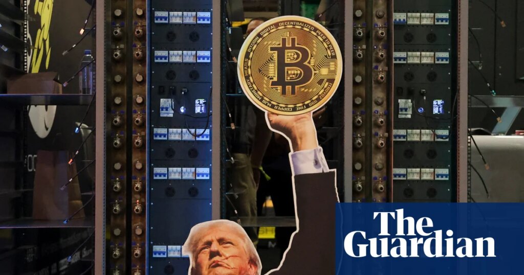 Trump accused of ‘disgusting’ crypto greed after earning over bn since return to office | US news