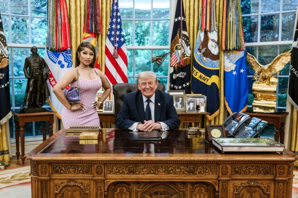 Trump calls Nicki Minaj ‘so hot’ during White House luncheon