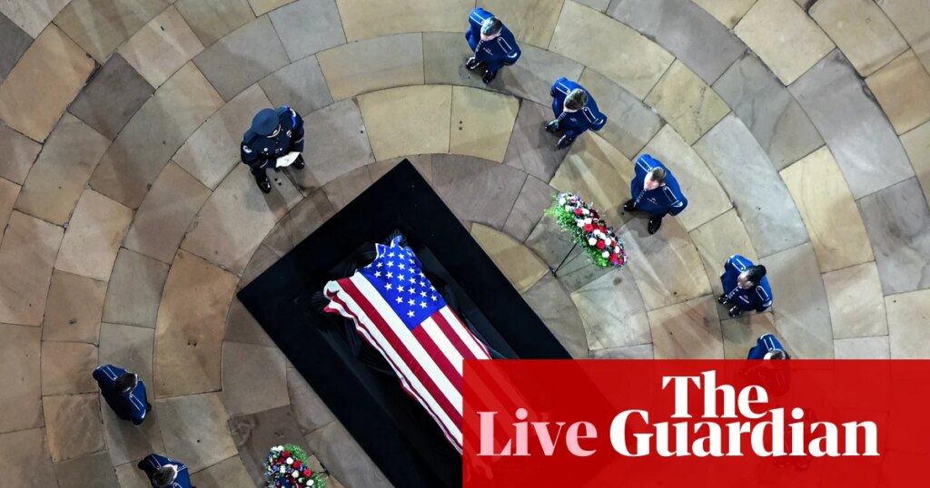 Trump praises Lindsey Graham as a ‘true American original’ in eulogy at Washington DC funeral service – latest updates | Republicans