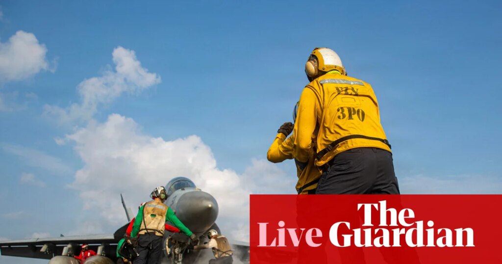 US military launches fresh strikes on Iran – Middle East crisis live | Iran