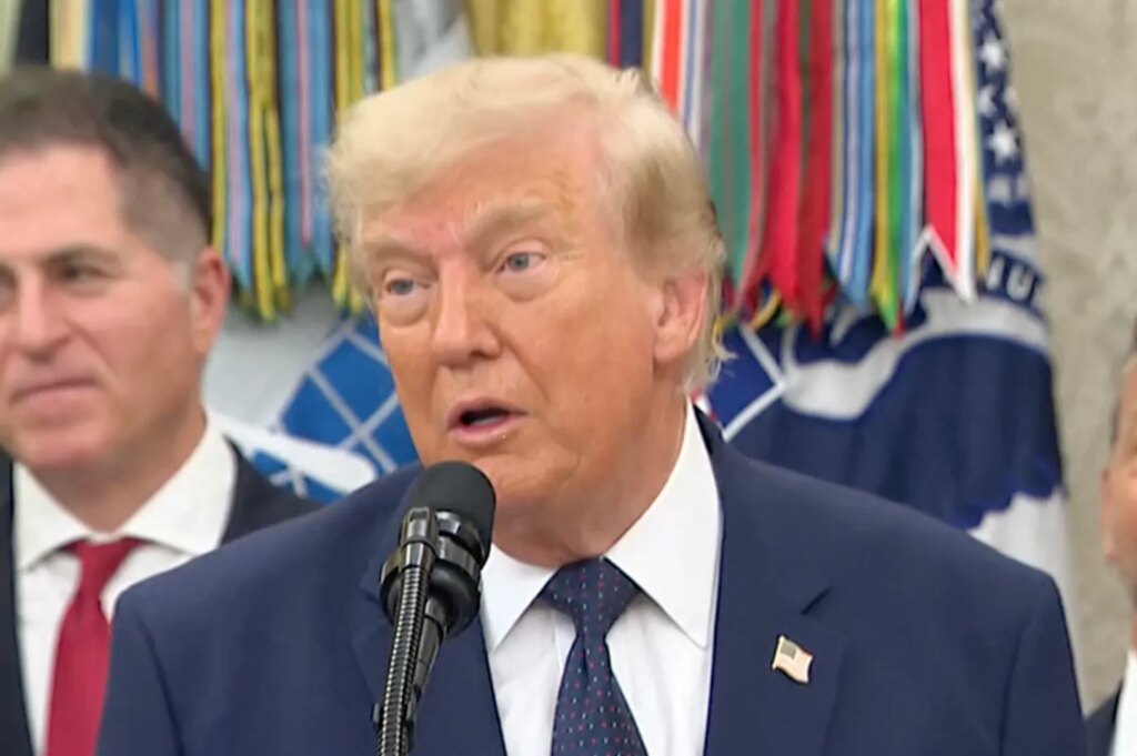 US president Trump defends FIFA’s Balogun red card reversal | World Cup 2026 US president Trump defends FIFA’s Balogun red card reversal | World Cup 2026