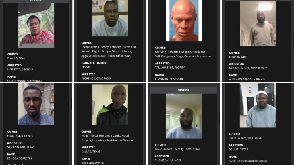 US publishes names of 24 Nigerians to be deported US publishes names of 24 Nigerians to be deported