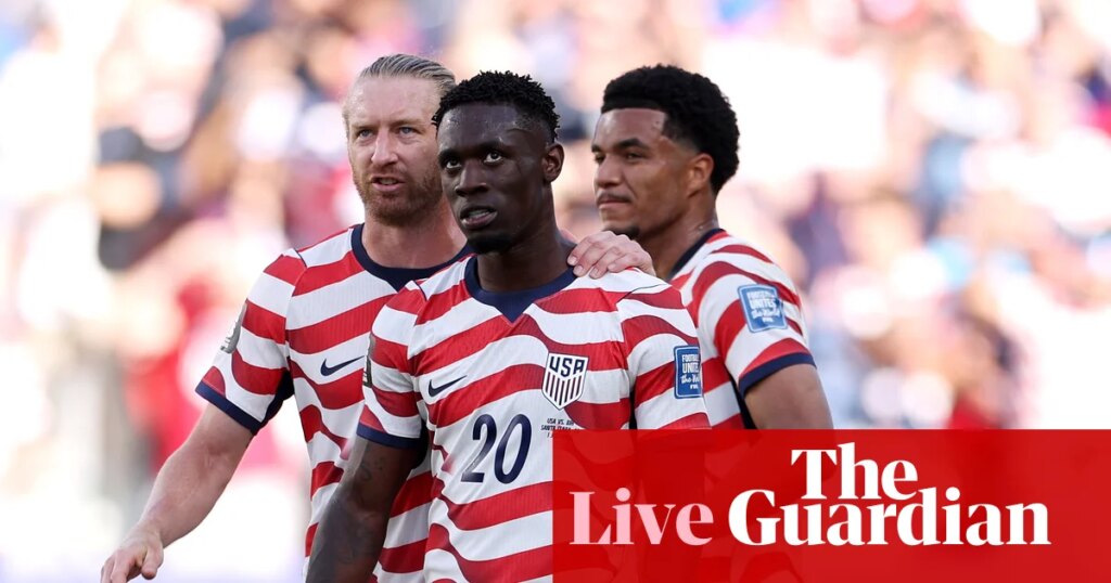 USA v Bosnia and Herzegovina: World Cup 2026 last 32 – live | World Cup 2026