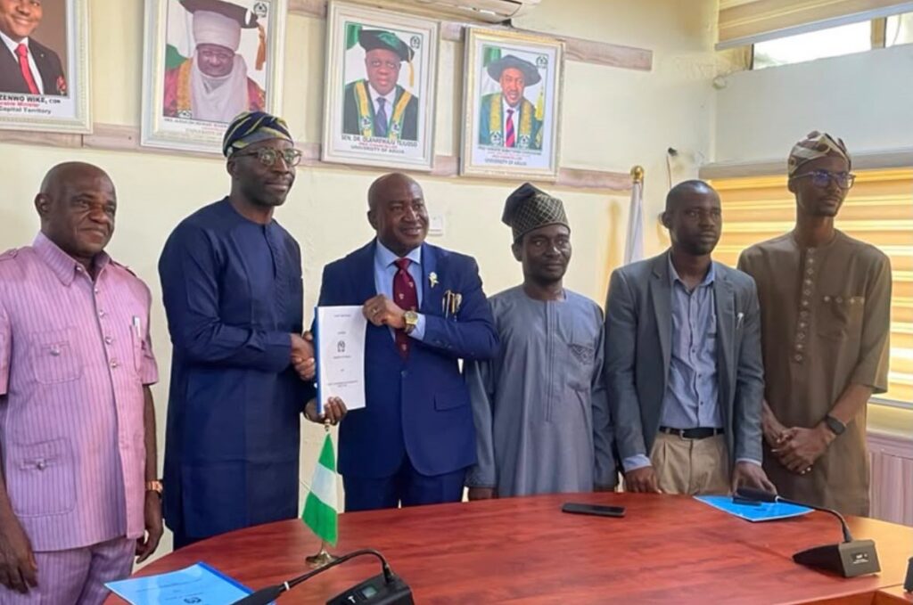 University of Abuja, SCRiH sign agreement to establish national agricultural laboratory University of Abuja, SCRiH sign agreement to establish national agricultural laboratory
