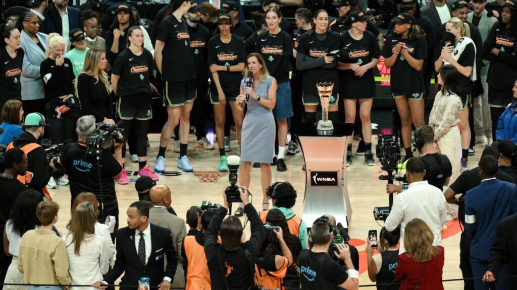WNBA’s future is bright, but will Cathy Engelbert be there to lead it? WNBA’s future is bright, but will Cathy Engelbert be there to lead it?