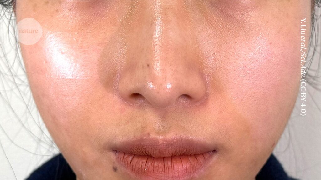 Wearable sensors on the face are invisible to the eye Wearable sensors on the face are invisible to the eye
