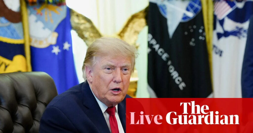 White House rejects conflict-of-interest concerns as Trump’s crypto earnings soar – US politics live | Trump administration
