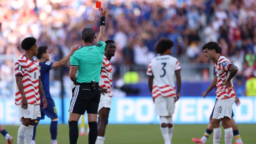 World Cup VAR review: Misapplied protocols leave Balogun wrongly red-carded World Cup VAR review: Misapplied protocols leave Balogun wrongly red-carded