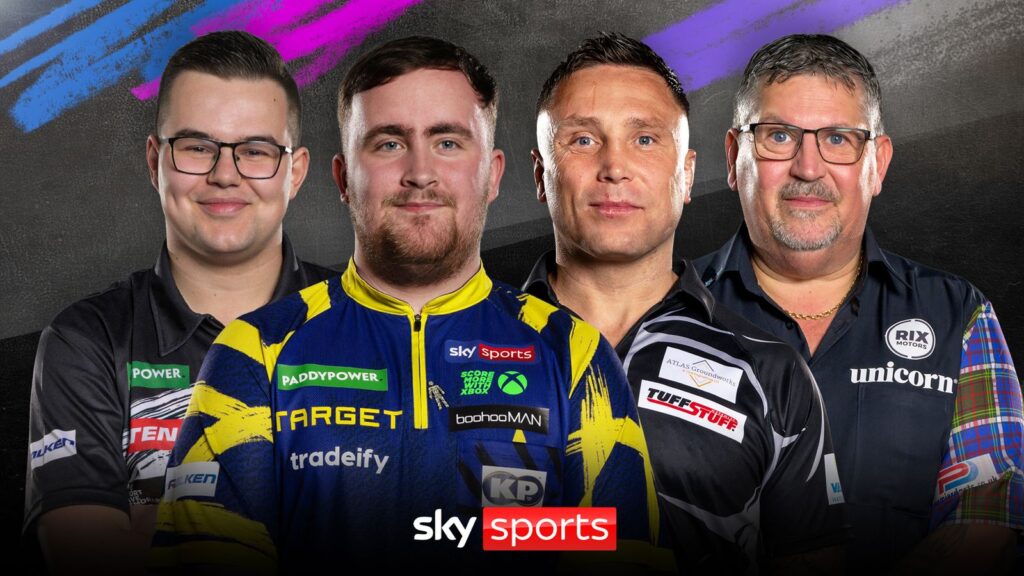 World Matchplay Darts LIVE! Price, Wade, Van Veen in action