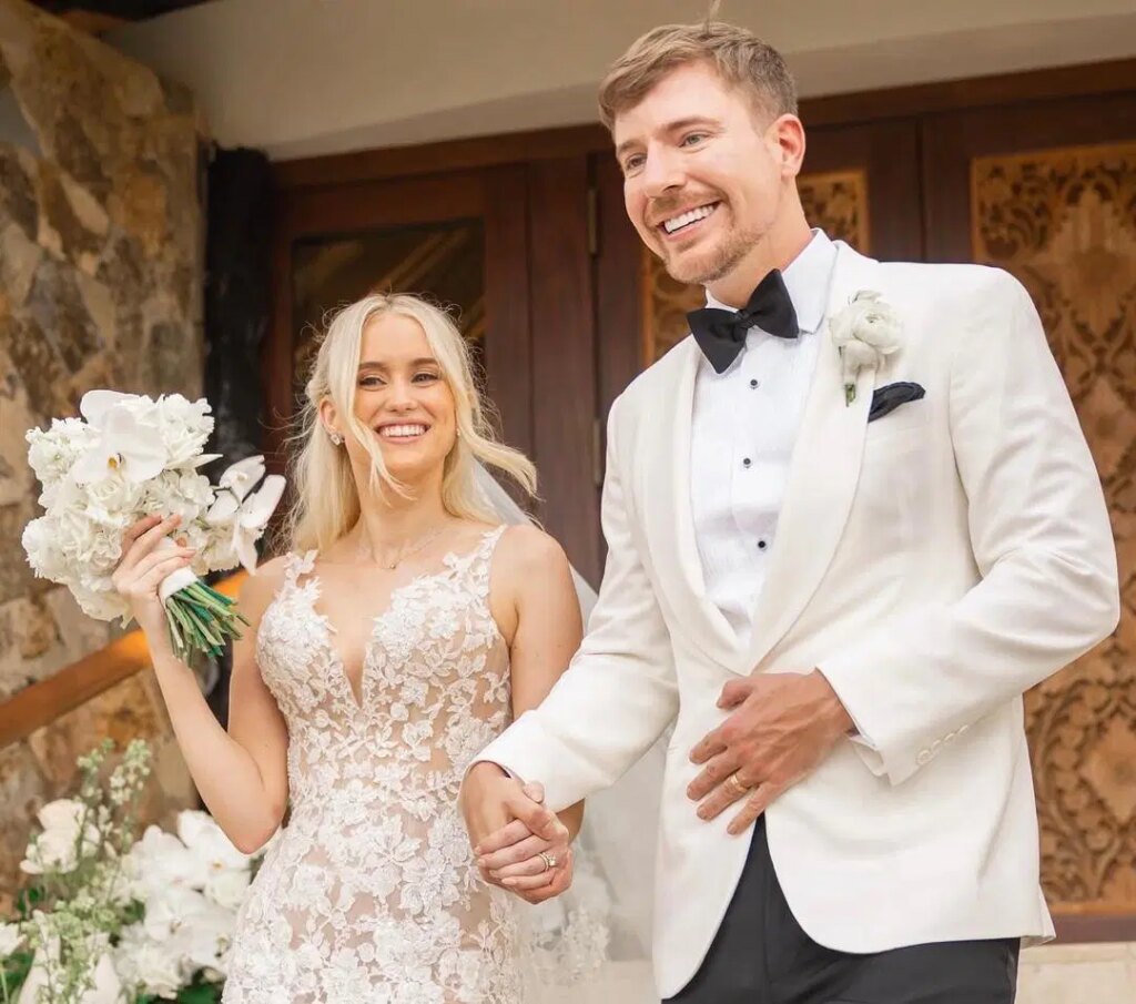World’s biggest YouTuber MrBeast weds partner on private island World’s biggest YouTuber MrBeast weds partner on private island