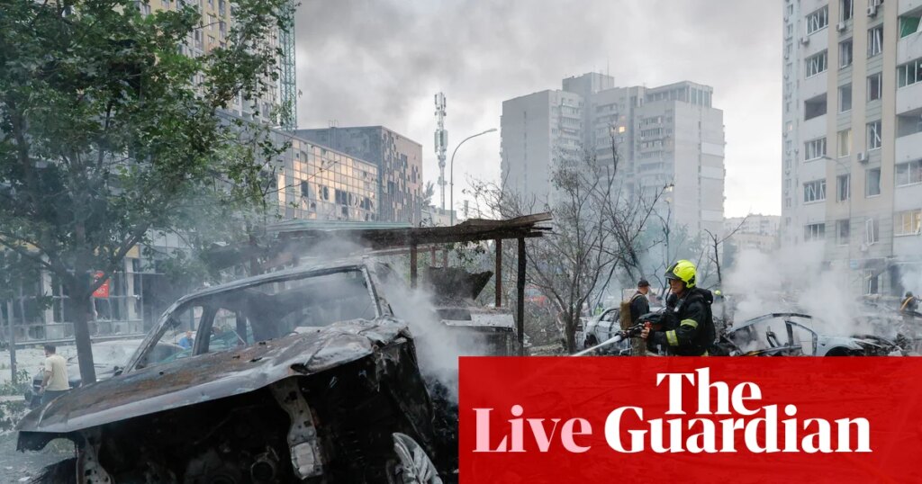 Zelenskyy calls for ‘strong decisions’ at Nato summit as Russia kills 19 in overnight strikes on Kyiv – Europe live | Ukraine Zelenskyy calls for ‘strong decisions’ at Nato summit as Russia kills 19 in overnight strikes on Kyiv – Europe live | Ukraine