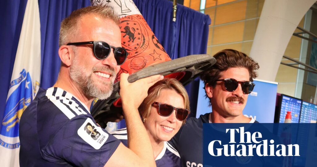 ‘It means love’: Scottish World Cup fans celebrate Boston with orange traffic cone | World Cup 2026
