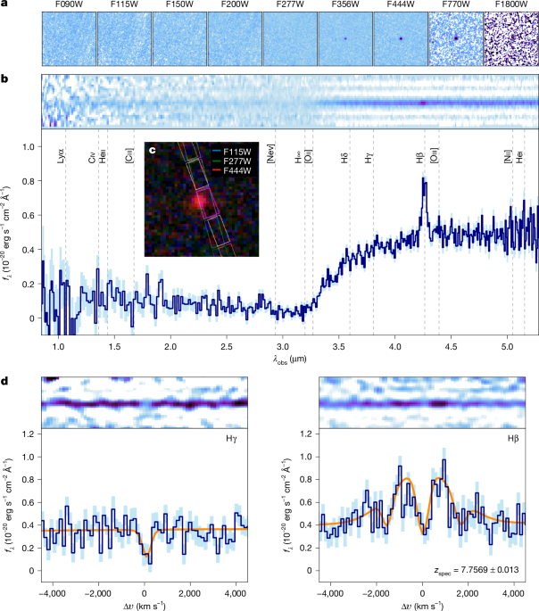A gas-enshrouded and gas-reddened black hole at cosmic dawn A gas-enshrouded and gas-reddened black hole at cosmic dawn