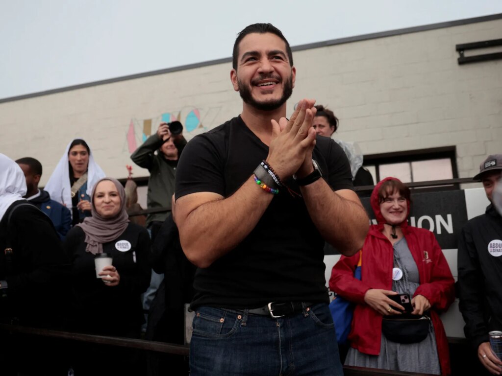 Abdul El-Sayed wins Michigan Democratic primary for Senate, NBC projects | US Midterm Elections 2026 News Abdul El-Sayed wins Michigan Democratic primary for Senate, NBC projects | US Midterm Elections 2026 News