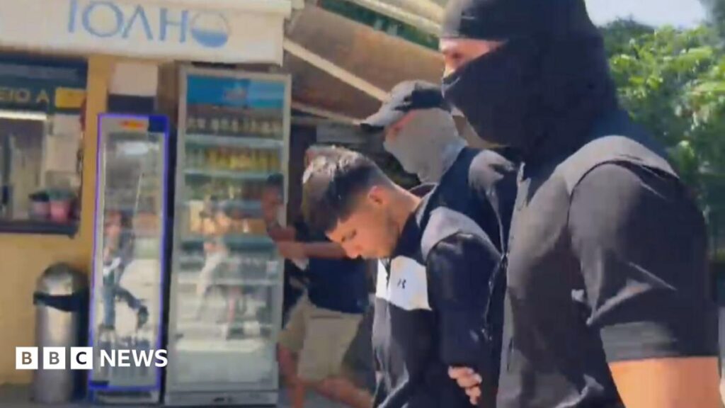 Afghan boxer arrives at Greek court in connection with death of Scottish woman
