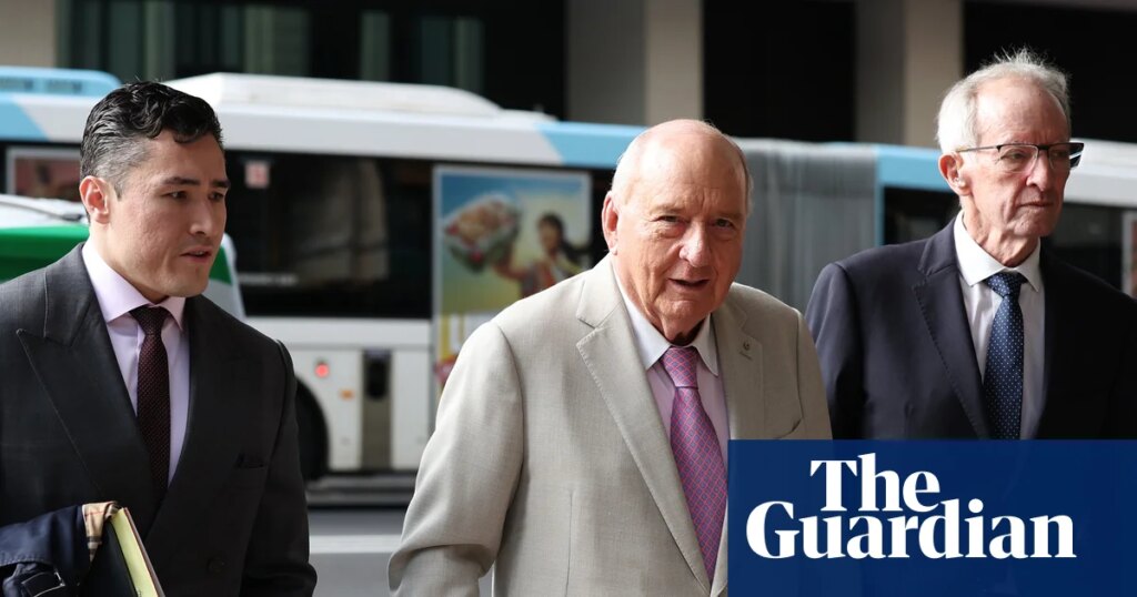 Alan Jones’s ‘yelling stopped’ when his ‘sexual behaviour’ began, alleged victim tells court | Australia news