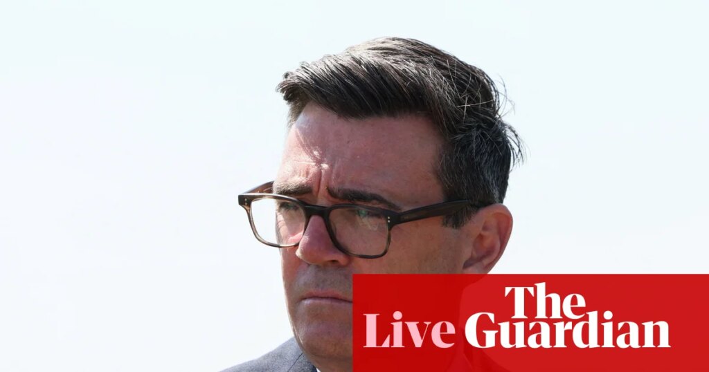 Andy Burnham says he’s ‘increasingly confident’ early release of PC Harper killers can be prevented – UK politics live | Politics