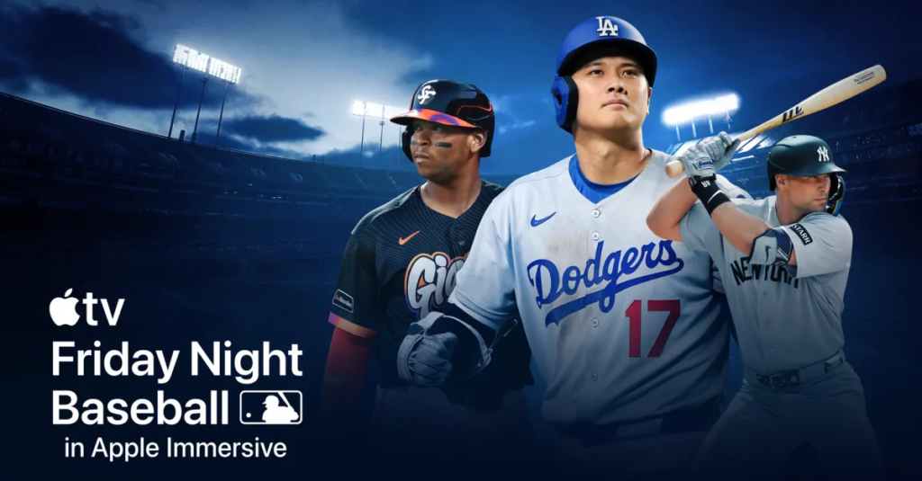 Apple will stream Friday Night Baseball live in Vision Pro