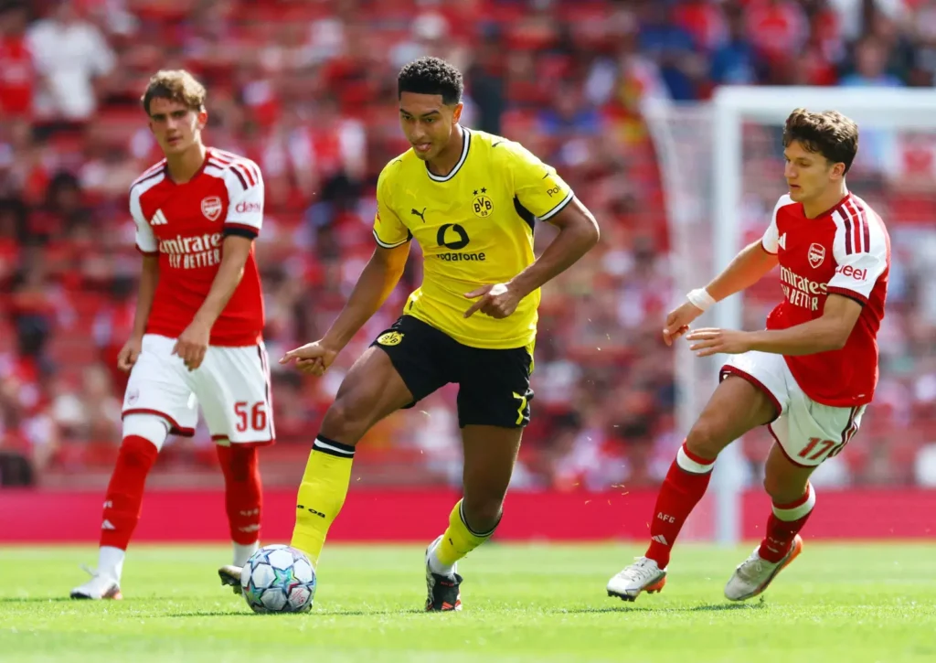 Arsenal suffer back-to-back pre-season defeats as Dortmund win Emirates Cup