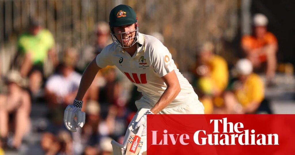 Australia v Bangladesh: second men’s Test, day one – live | Australia cricket team